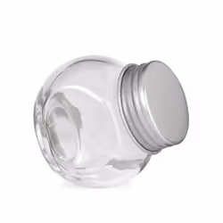 JADEO 5096T01, Vaisselle, Verre, Transparent, Fête, Table, Rond