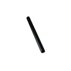 Pied de table laqué noir 70 cm pour caravane et camping-car
