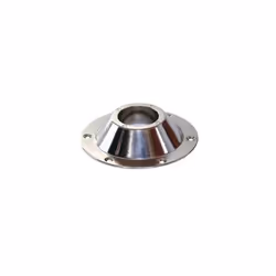 Coupelle pied de table conique à visser pour caravane et camping-car Diamètre max : 165 mm Hauteur max : 45 mm Pour le pied d ...