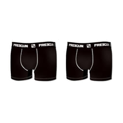 Lot de 2 Boxers garçon coton Noir