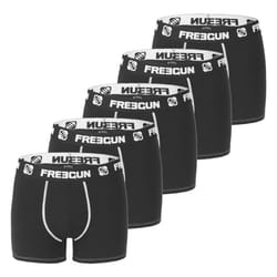 Lot de 5 boxers garçon Uni