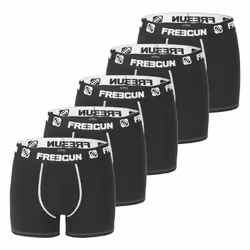 Lot de 5 boxers garçon Uni