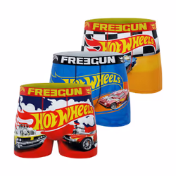 Lot de 3 boxers enfant Hot Wheels