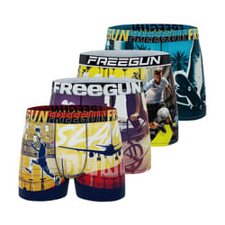 Lot de 4 boxers enfant  Street Sport