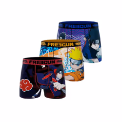 Lot de 3 boxers homme Naruto Classic