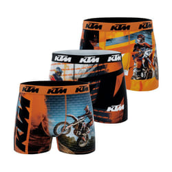 Lot de 3 boxers garçon Cross