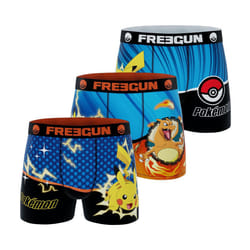 Lot de 3 boxers enfant Pokémon Pikachu Pokeball