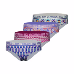 Lot de 4 culottes fille Ethnic