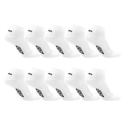 Lot de 10 Paires de Chaussettes Quarter Homme