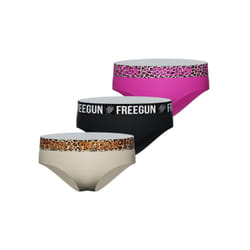 Lot de 3 culottes femme en coton Bestial