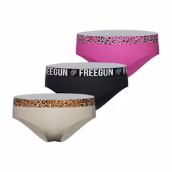Lot de 3 culottes fille en coton Bestial