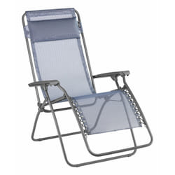Carrefour 3614210025905 chaise d'extérieur Terrace Siège rigide Dossier rigide Bleu