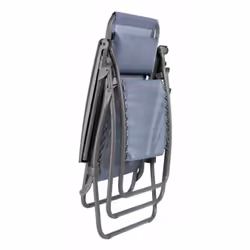 Carrefour 3614210025905 chaise d'extérieur Terrace Siège rigide Dossier rigide Bleu
