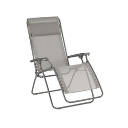 Chaise longue inclinable - LaFuma - LFM5169 - Multi-positions - Couleurs naturelles - Pliant