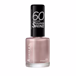 Rimmel 60 Seconds Super Shine 210 Ethereal 8ml, 8 ml, Rose, Ethereal, Coloration, Opaque, Brosse
