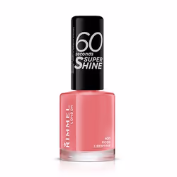 Rimmel 60 Seconds Super Shine, 8 ml, Rose, Rose Libertine, Coloration, Opaque, Gloss