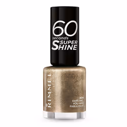Rimmel 60 Seconds Super Shine Darling You Are Fabulous! 809 8 ml, 8 ml, Or, Darling You Are Fabulous!, Coloration, Gloss, Bou ...