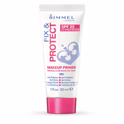 Rimmel Fix &amp; Protect Primer, Transparent, ffffff, Aqua/water/eau, Cyclopentasiloxane, Ethylhexyl Methoxycinnamate, Glycer ...