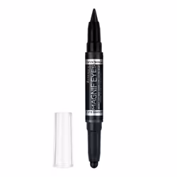Rimmel Magnif’eyes Double Ended Shadow crayon contour des yeux 1,6 g Solide 001 Back to Blacks