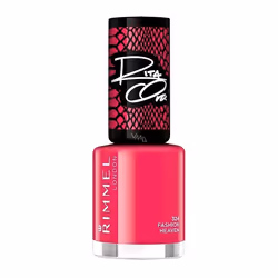 Rimmel 60 Seconds Super Shine, 8 ml, Rose, Fashion Heaven, Coloration, Opaque, Gloss