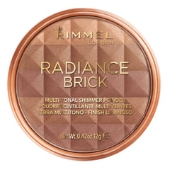 Rimmel Radiance Brick poudre de visage 12 g Dark