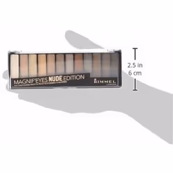 Rimmel Magnif'Eyes Shadow Palette, 001 Nude Edition - Vue supplémentaire 4