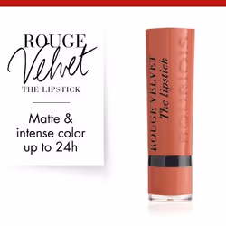 Bourjois Rouge À Lèvres Rouge Velvet The Lipstick 15 Peach Tatin 2.4g