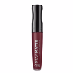 Rimmel Rouge À Lèvres Liquide Stay Matte 860 Urban Affair 5.5ml, Bordeaux, Fatal Kiss, Coloration, Unisexe, 965E5F, Mat