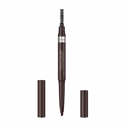 Rimmel Brow This Way 2-in-1 Filler &amp; Fixer, Marron, Dark Brown, 0,4 g, 12 h, Cyclopentasiloxane, Trimethylsiloxysilicate, ...