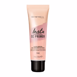 Rimmel Insta CC Primers, Peach, f2b6aa, Aqua/water/eau, Cyclopentasiloxane, Propylene Glycol, Dimethicone, Talc, Vinyl..., St ...