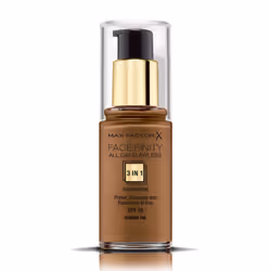 Max Factor All Day Flawless 3 in 1, Sun Tan 100, 30 ml, Flacon pompe, Crème, Universel, Anti-brillance, Matifiant, Amorçage,  ...
