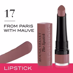 Bourjois Rouge À Lèvres Rouge Velvet The Lipstick 17 From Paris With Mauve 3g