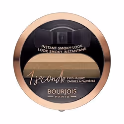Bourjois Fard À Paupières 1 Seconde Eyeshadow 02 Brun-ette A Dorée 3g, Crème, Fumé, Marron, Brun-ette A Dorée, 3 couleurs, 3  ...