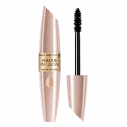 Max Factor Volume Infusion Mascara, Marron, Black/Brown, Nourrissant, Pulpant, Volumisant, 13 ml, Femmes, Huile de ricin