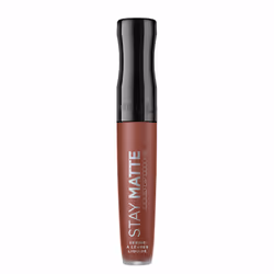Rimmel Rouge À Lèvres Liquide Stay Matte 723 Troublemaker 5.5ml, Marron, Troublemaker, Coloration, Unisexe, Mat, 12 h