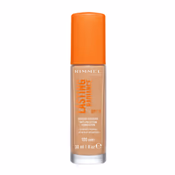 Rimmel Lasting Radiance Foundation 100 Ivory 30ml, Flacon pompe, Liquide, Tous types de peau, Hydratant, Lissage, Neutre, Ivo ...