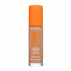 Rimmel Lasting Radiance Foundation 201 Classic Beige 30ml, Flacon pompe, Liquide, Tous types de peau, Hydratant, Lissage, Neu ...