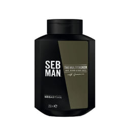 Sebastian Sebman The Multitasker Gel Douche 3 en 1 Barbe, Cheveux et Corps 250 ml