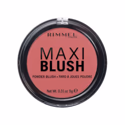 Rimmel Maxi Blush 003 Wild Card 9g, Marron, Wild Card, 1 couleurs, Poudre, Pot, Radiant