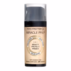 Max Factor Miracle Prep Beauty Protect SPF30 PA+++, Tous types de peau, 30 ml, Liquide, Flacon pompe, Amorçage, Protection, R ...