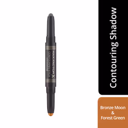 Max Factor Contouring Stick ombre à paupière 005 Bronze Moon & Forest Green Mat, Satin