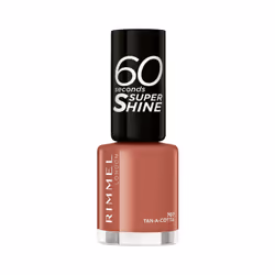 Rimmel 60 seconds Supershine, Marron, Tan-A-Cotta, Coloration, Ultra brillant, 240 h, BUTYL ACETATE, ETHYL ACETATE, NITROCELL ...