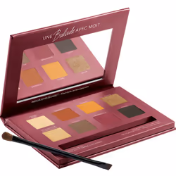 Bourjois Palette Fards à Paupières 4-en-1 03 Sunset, Poudre, Multicolore, Sunset, 8 couleurs, Colle pailletée, Mat, Perle, Se ...