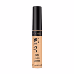 Rimmel Lasting Matte Concealer, Peau mixte, Peau très sèche, Liquide, Bouteille, 7 ml, Femmes, Anti-poches, Hydratant