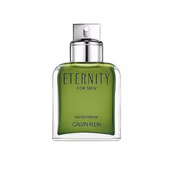 Calvin Klein ETERNITY, Hommes, 100 ml, Flacon rechargeable, Pomme, Sage, Géranium, Muscade, Ambre gris, Cypriol, Orris, Vétiv ...