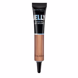 Rimmel Jelly Toppers Glitter Gel, Liquide, Bronze, Long Island, 1 couleurs, Colle pailletée, Brillant, 11 ml