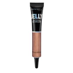 Rimmel Jelly Toppers Glitter Gel ombre à paupière 11 ml 300 Long Island Colle pailletée, Brillant