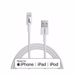 Akashi ALTCABLEMFIW câble de téléphone portable Blanc 1 m USB A Lightning