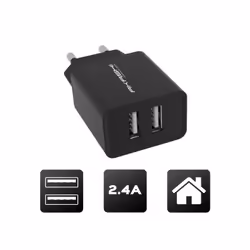 Altadif ALT2USBACCHB, Secteur, Noir