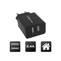 Altadif ALT2USBACCHB chargeur d'appareils mobiles Universel Noir Secteur
